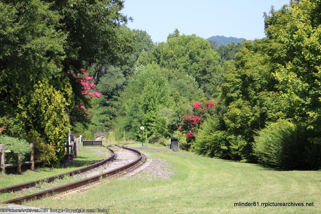 North towards Saluda